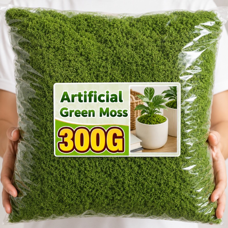 Sphagnum Moss Dry - Yapay Yeşil Yosun Sahte Yosun El