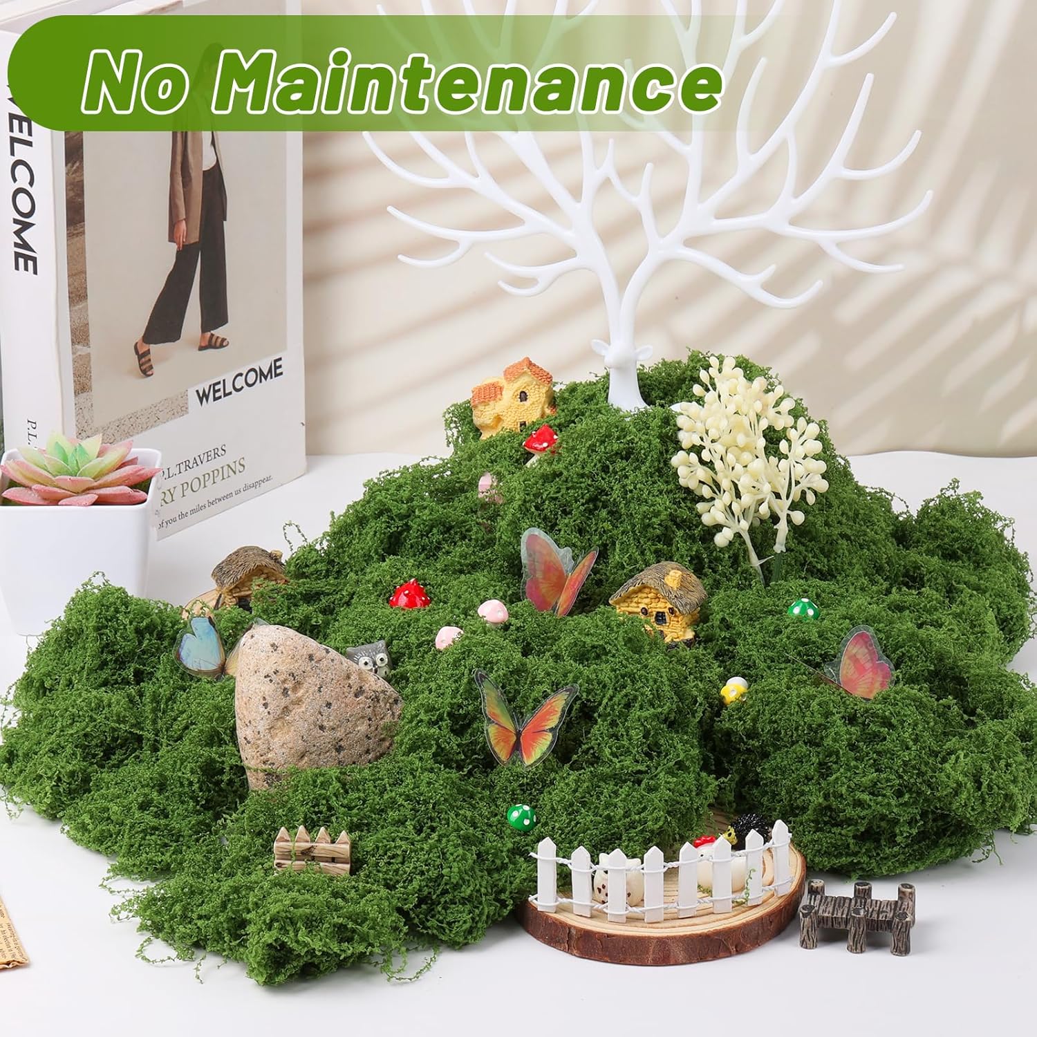 30/50/100g Yeşil Sahte Yosun D - Sphagnum Moss Dry incelemesi ve fiyatı
